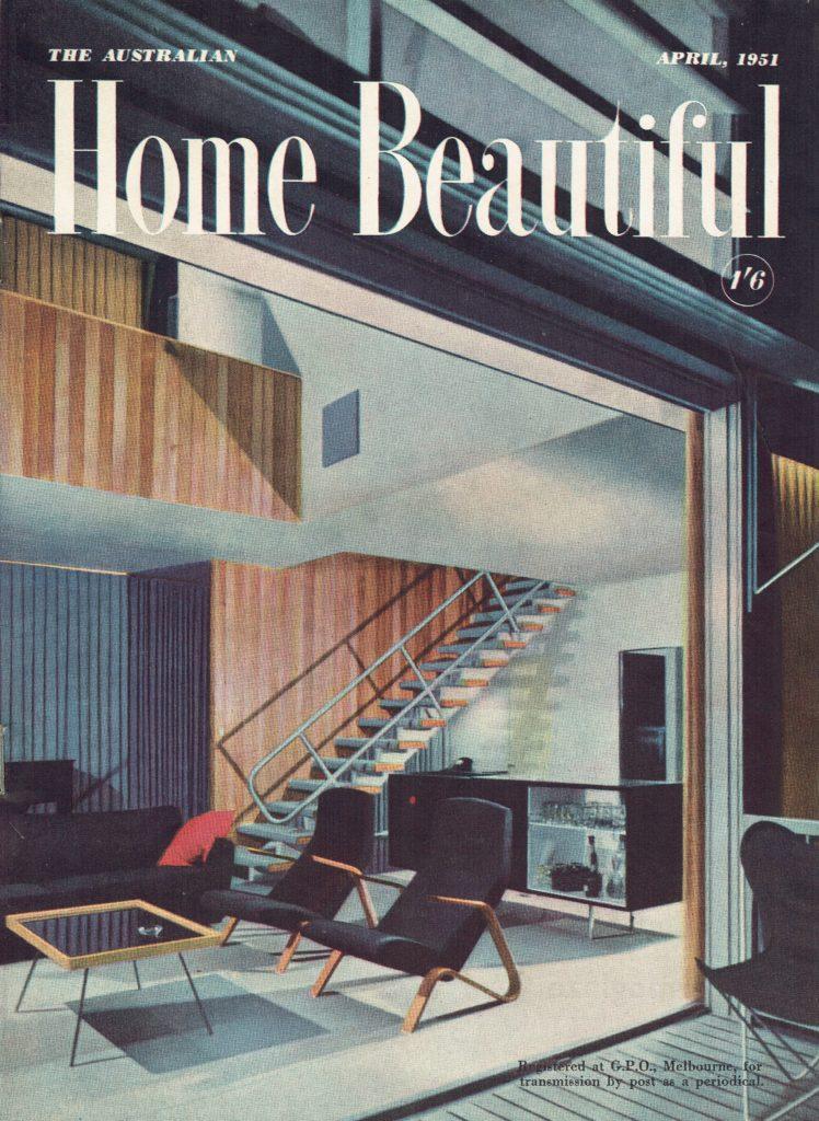 Part of Secret Design Studio's collection of mid-century "Australian Home Beautiful" magazine. April 1951 issue